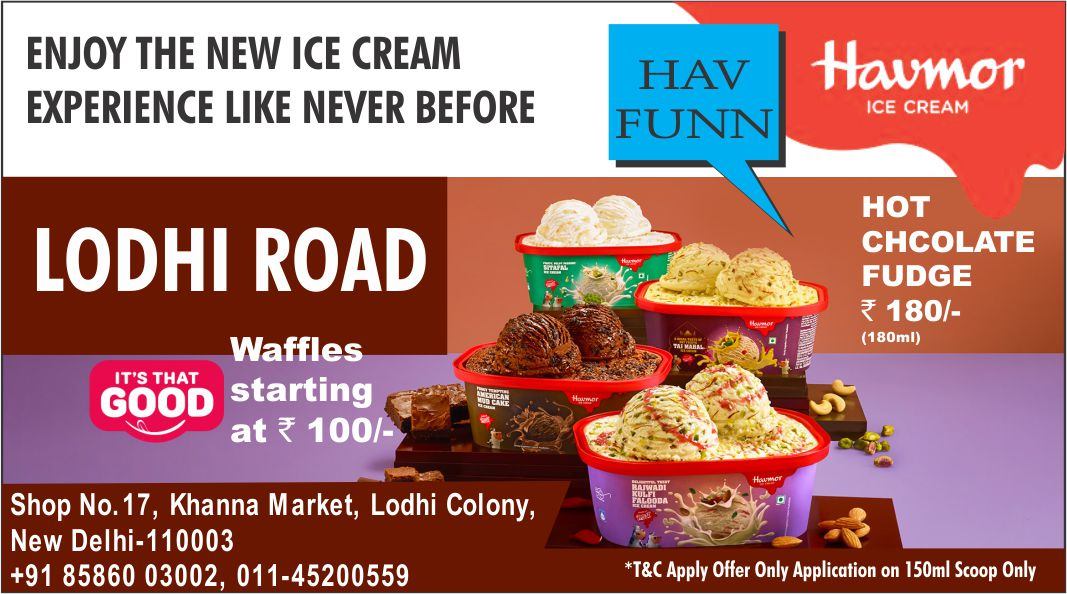 HAVMOR ICE CREAM (Ice Cream Shop Lodhi Colony)